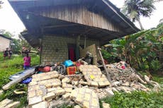 Earthquake hits Indonesia, killing 4 as restaurant collapses