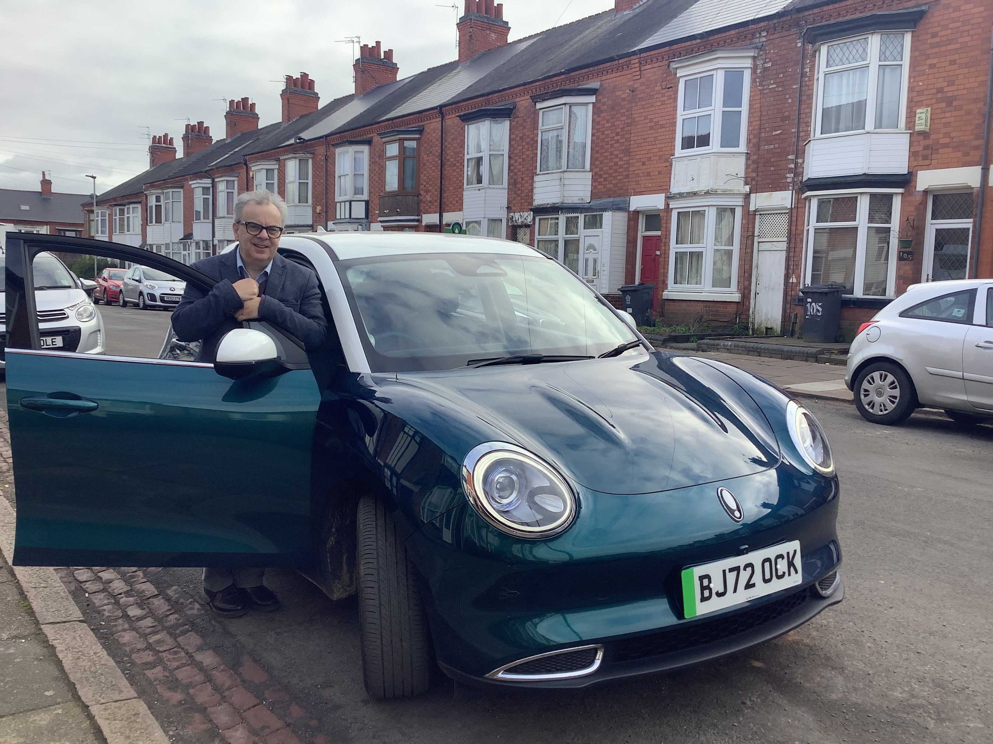 Just look at that face! Not our reviewer... the car of course