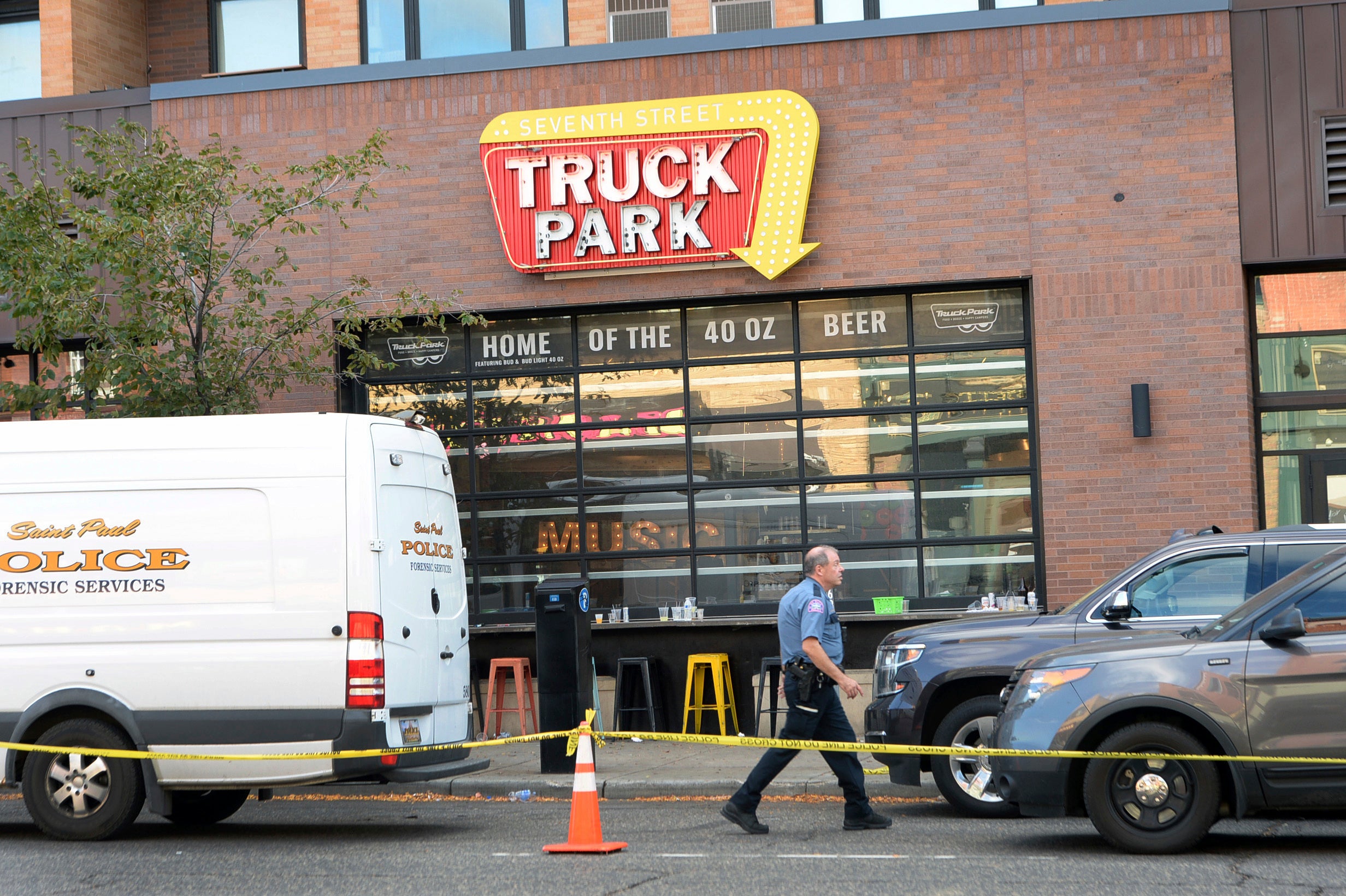 Bar Shooting St Paul