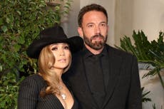 Jennifer Lopez pokes fun at Ben Affleck’s ‘happy face’ after his ‘miserable’ expression becomes meme