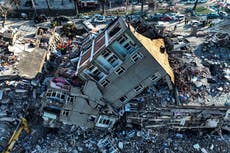 Watch as Erdogan visits Turkey’s earthquake sites after death toll passes 20,000