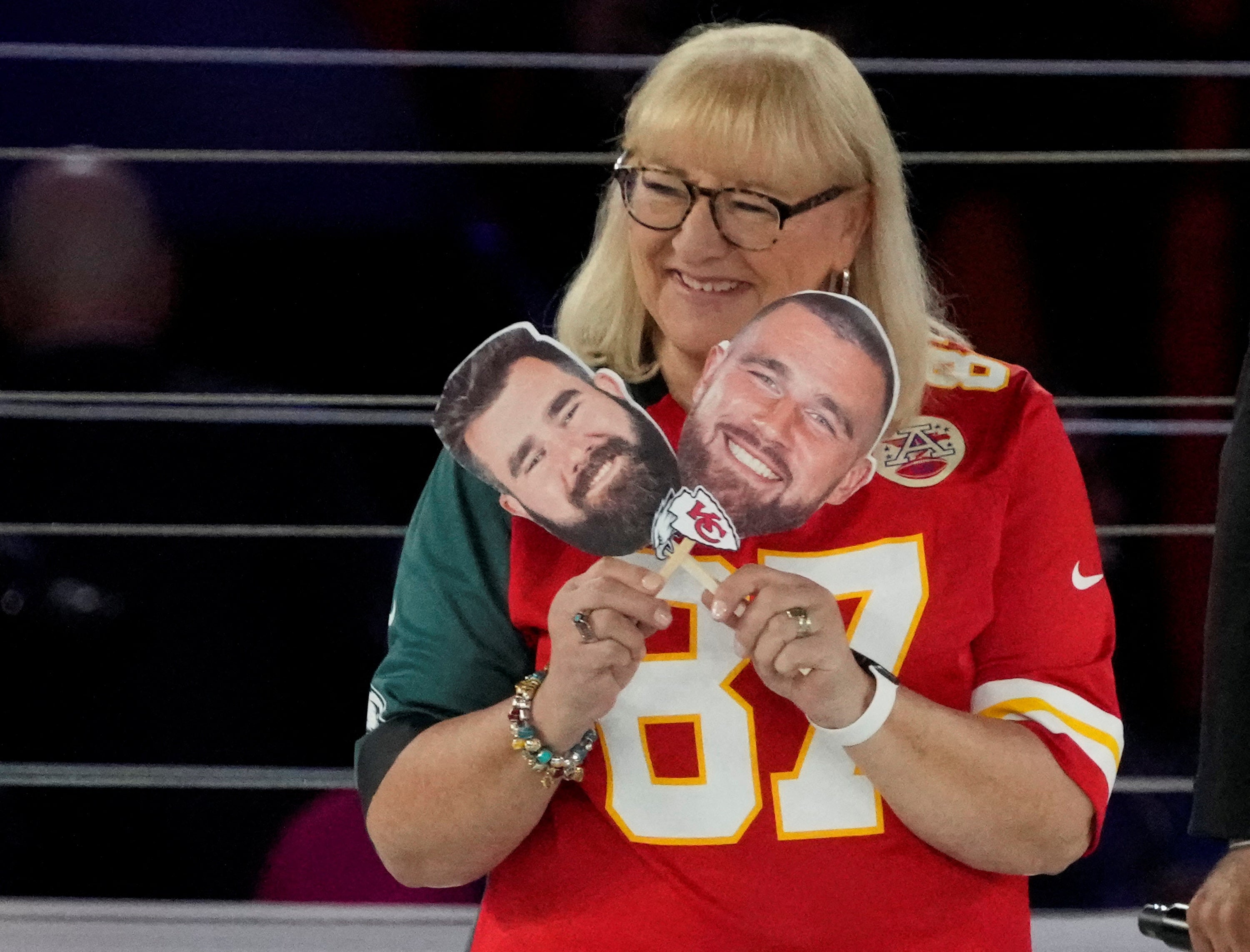 Donna Kelce discusses her sons’ involvement in Super Bowl 57