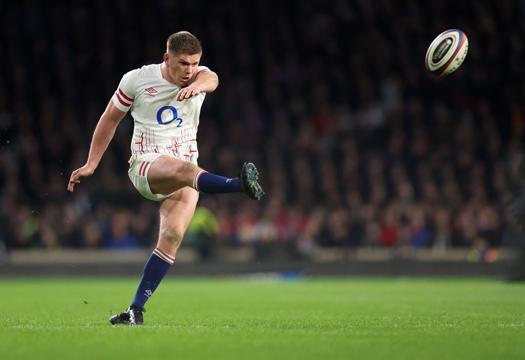 Owen Farrell has struggled off the tee in this Six Nations