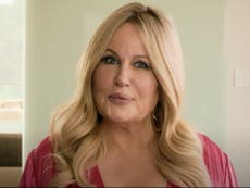 Jennifer Coolidge hilariously fulfils her dream of playing a dolphin in new Super Bowl commercial 