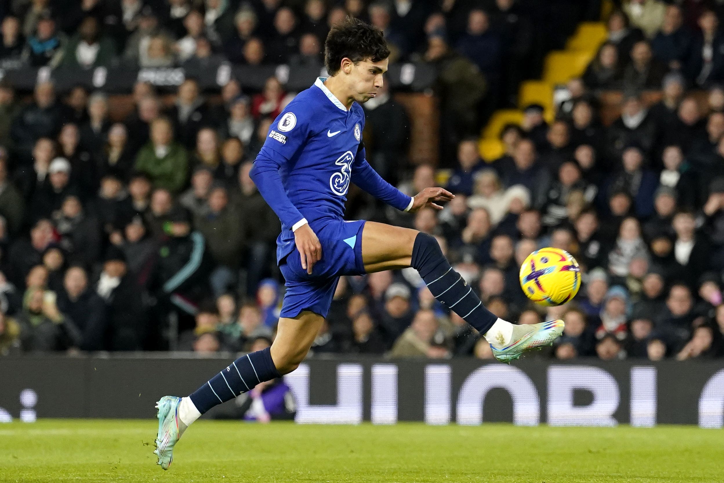 Joao Felix was dismissed 58 minutes into his Chelsea debut (Andrew Matthews/PA)