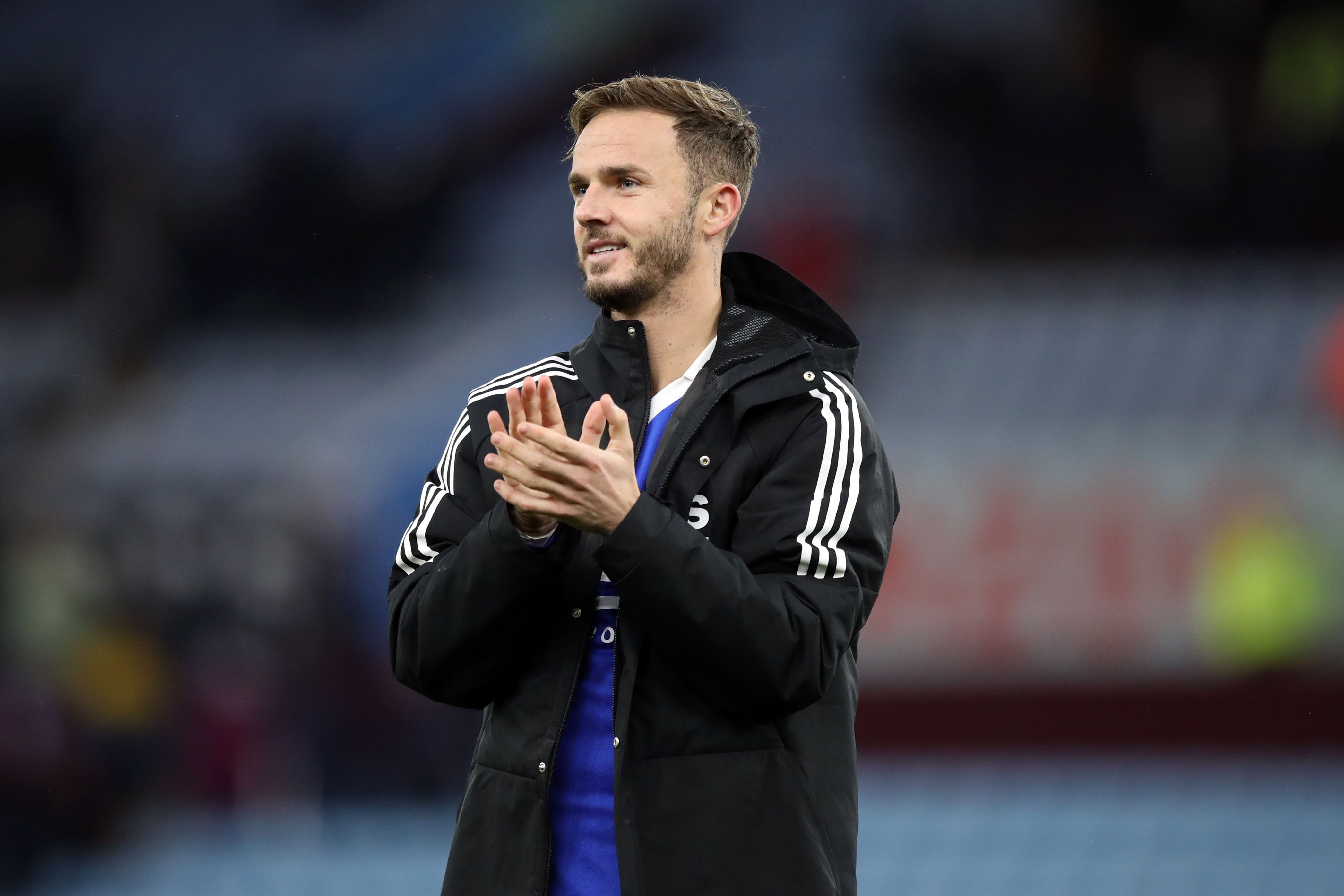 James Maddison has 18 months left on his contract at Leicester (Isaac Parkin/PA)