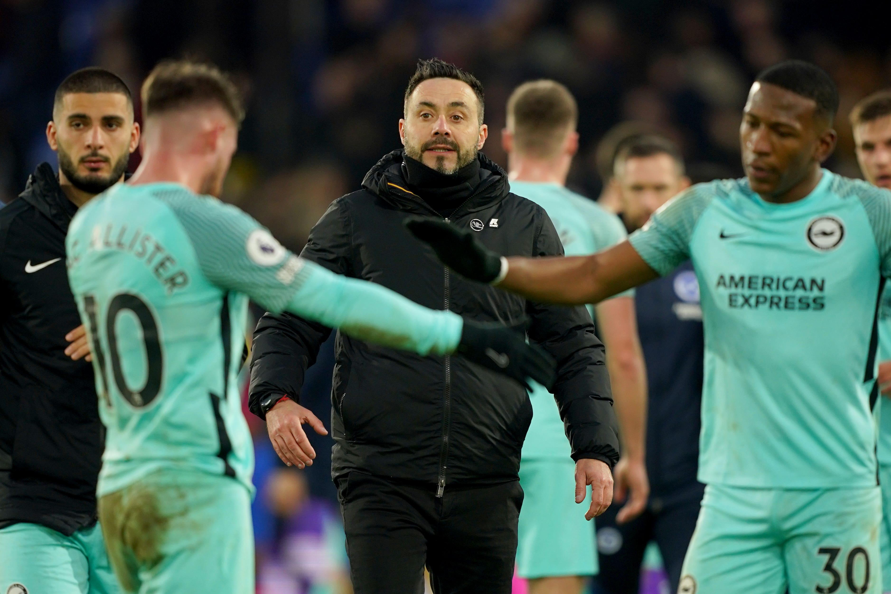 Brighton manager Roberto De Zerbi defended his goalkeeper