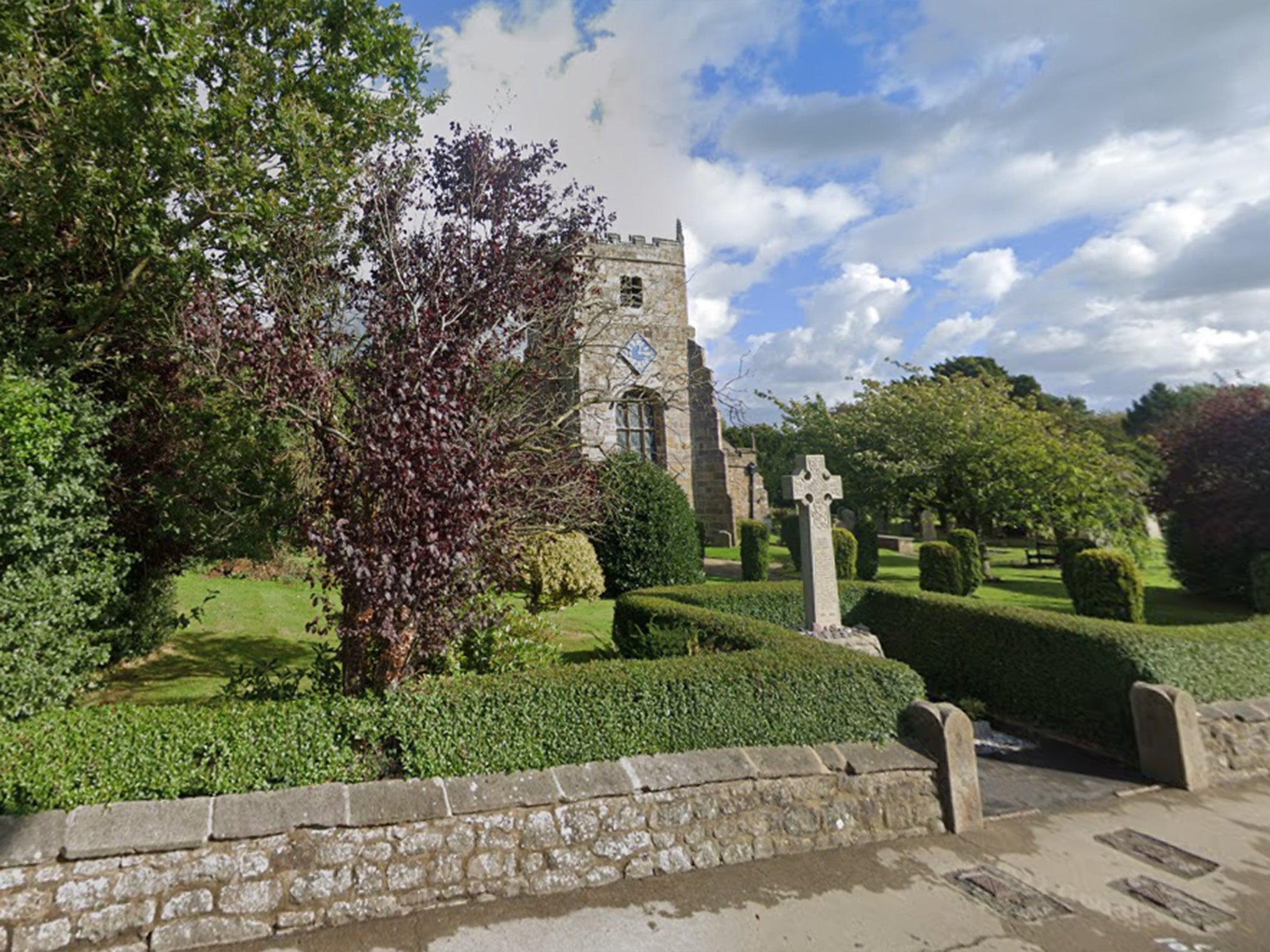 St Michael’s on Wyre church, where witness said suspicious were on day before Bulley vanished