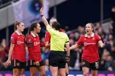 Ella Toone sent off as Manchester United return to top of Women’s Super League