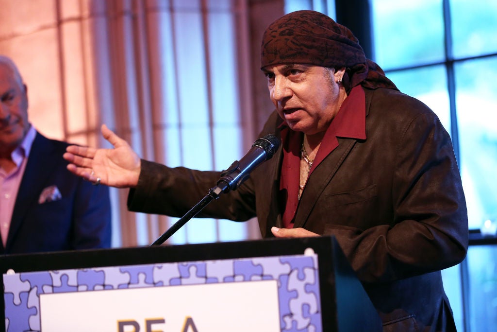 Steven Van Zandt speaks in 2018