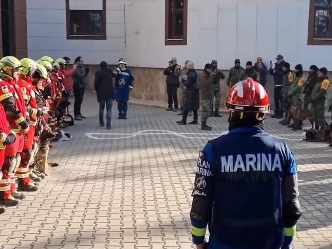 Turkey honours rescue dog who died during earthquake rescue mission