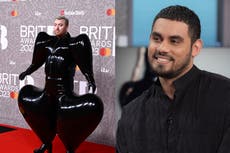 Designer Harri says it took ‘four days’ to make Sam Smith’s latex look at Brit Awards