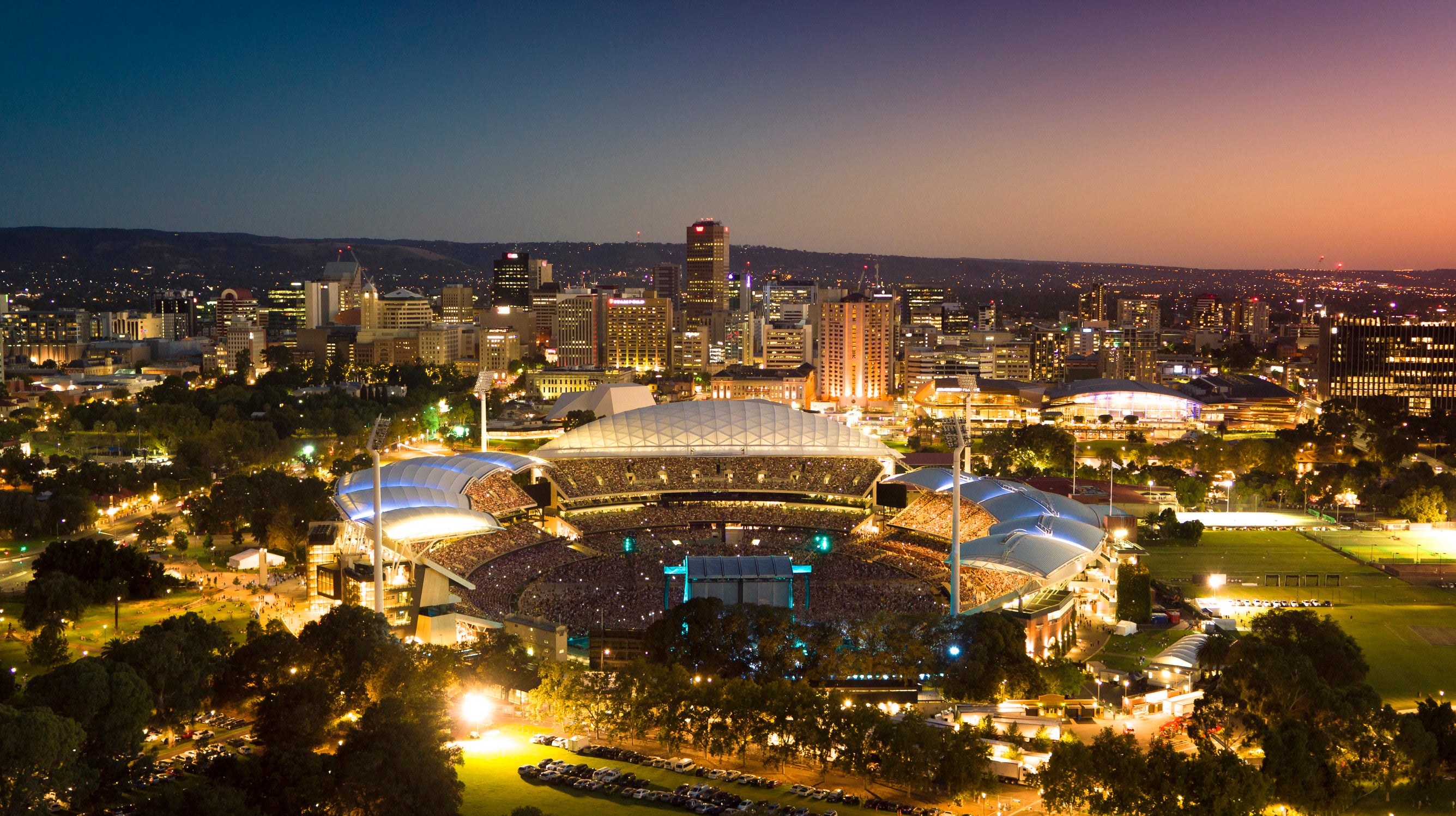 The Oval stadium, Adelaide