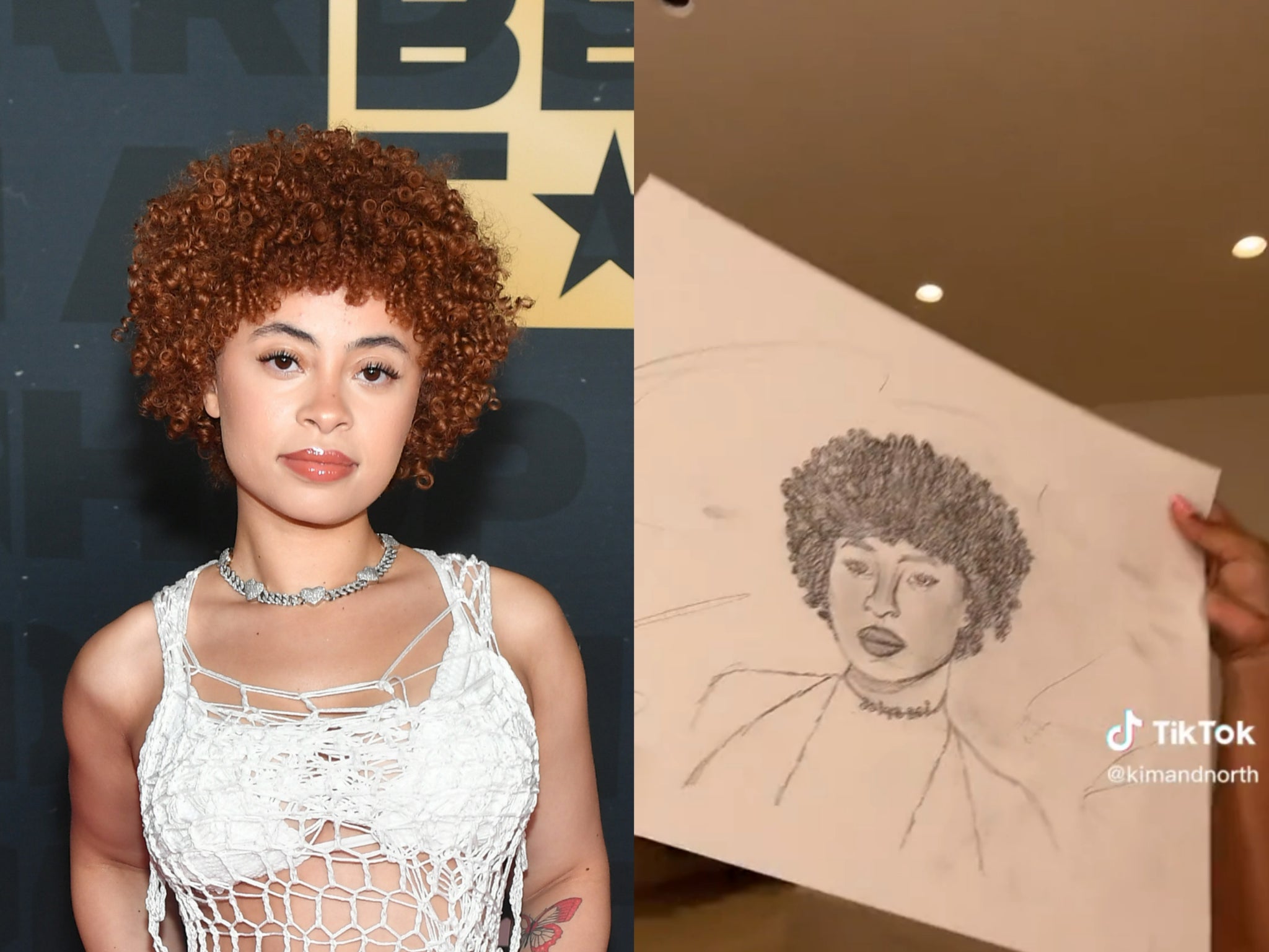 Ice Spice and North West’s drawing of her