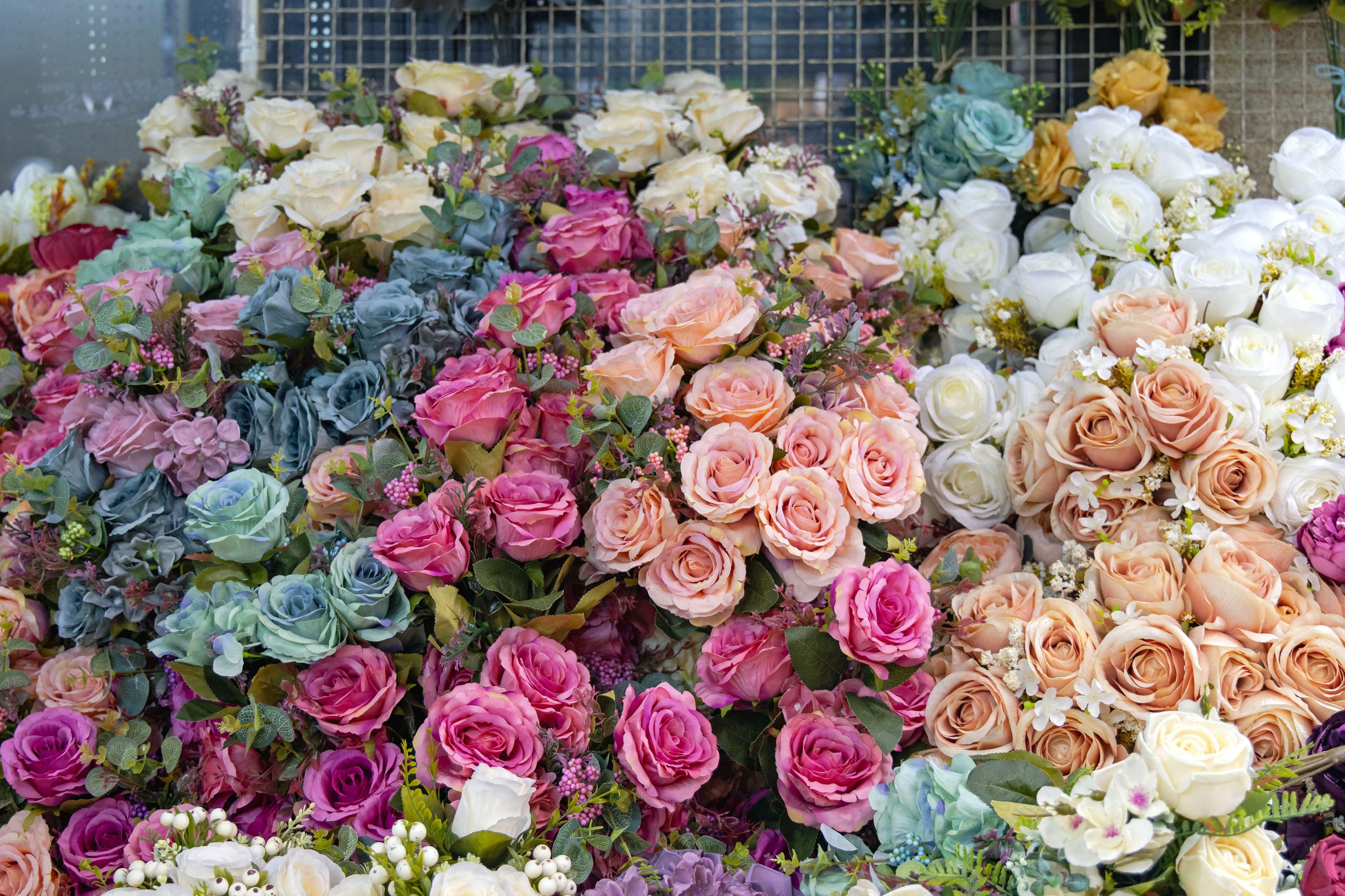 Faux flower arrangements can give lasting joy (Alamy/PA)