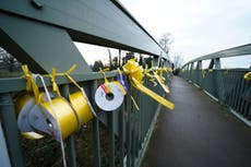 Handwritten messages left for missing Nicola Bulley close to where she disappeared