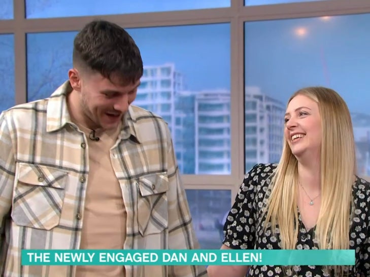 This Morning’s newly engaged Dan and Ellen