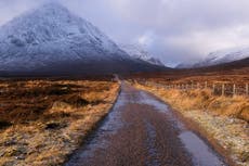 Walking Scotland’s West Highland Way in winter
