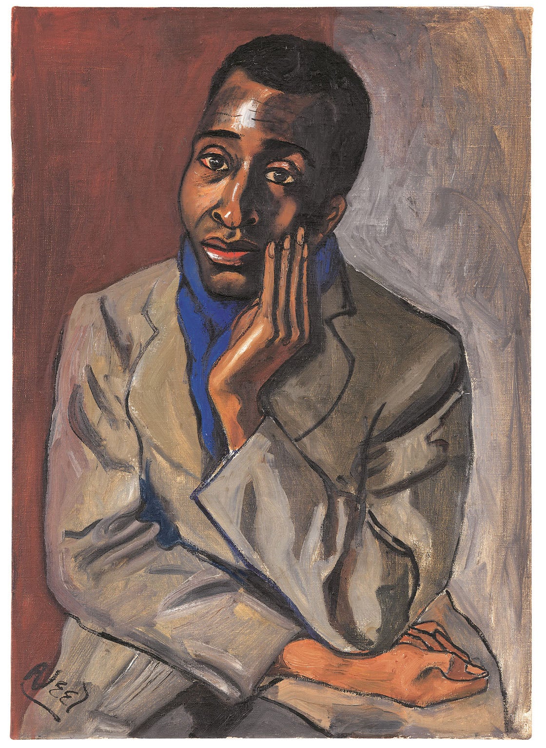 ‘Harold Cruse’ by Alice Neel