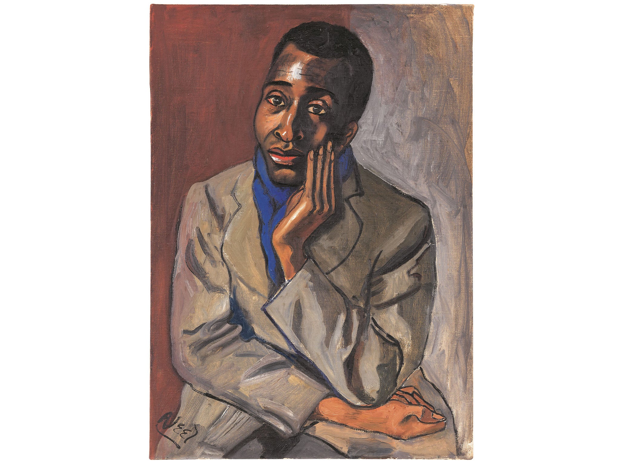 Alice Neel, ‘Harold Cruse’, c 1950