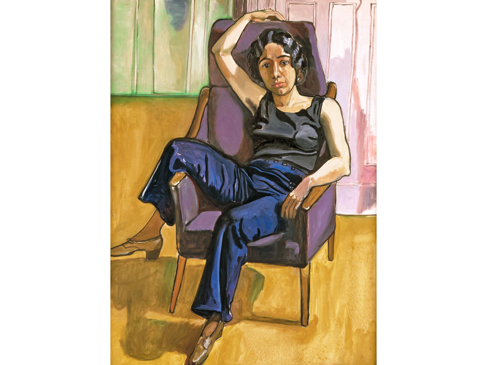 Alice Neel, ‘Marxist Girl (Irene Peslikis)’, 1972