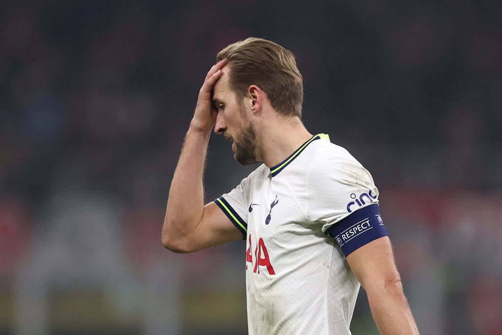 Harry Kane barely saw a goalscoring chance