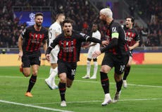 Tottenham survive late Milan chances as Brahim Diaz settles last-16 first leg 