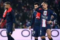 Sportswashing billions can’t stop circus act PSG slipping into farce