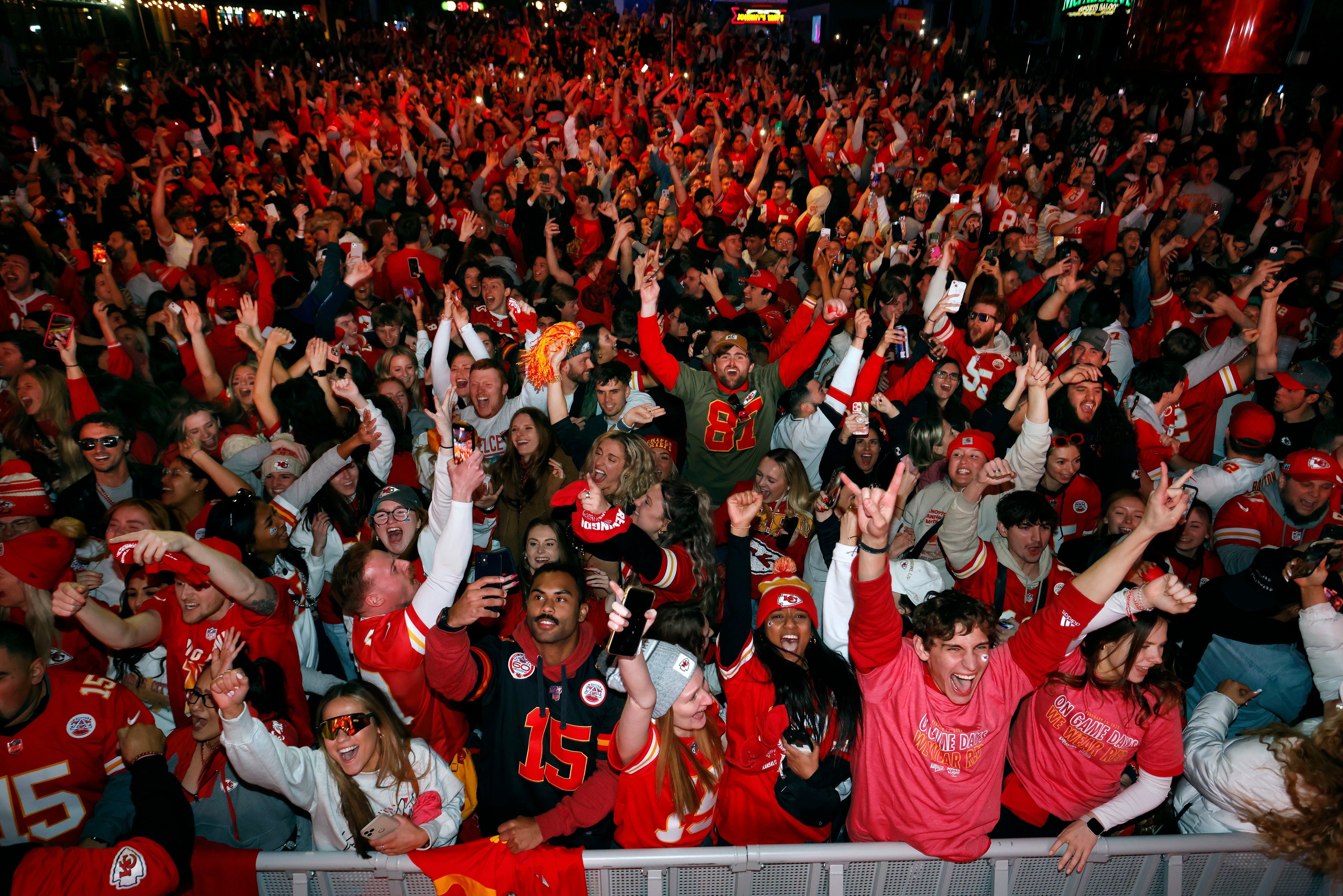 Super Bowl Kansas City Reax Football