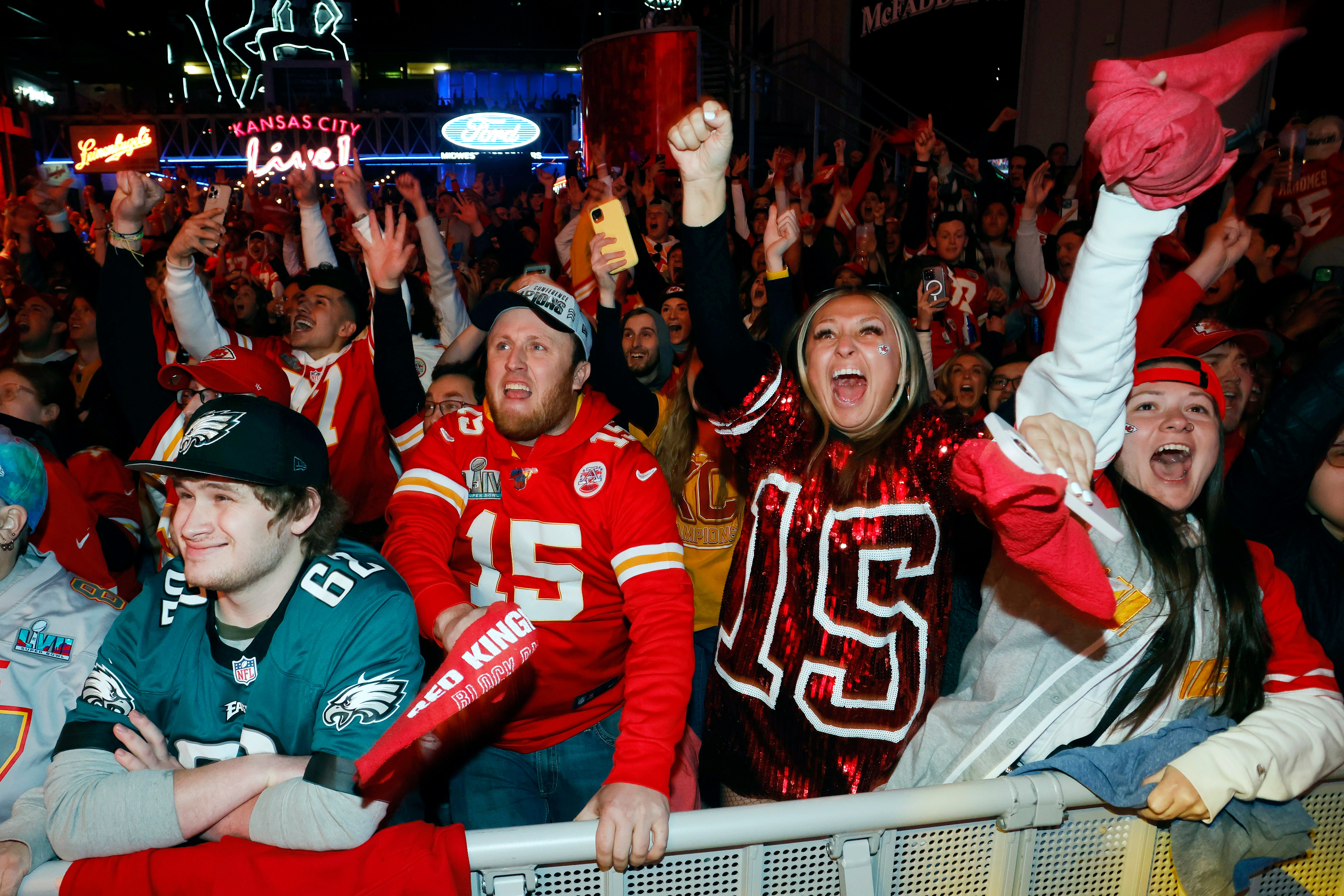 Super Bowl Kansas City Reax Football