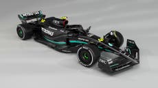 Mercedes stun with new W14 livery at launch of 2023 F1 car 