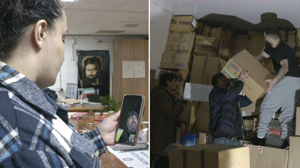 From the fault line to London: Kurdish community helps earthquakes victims