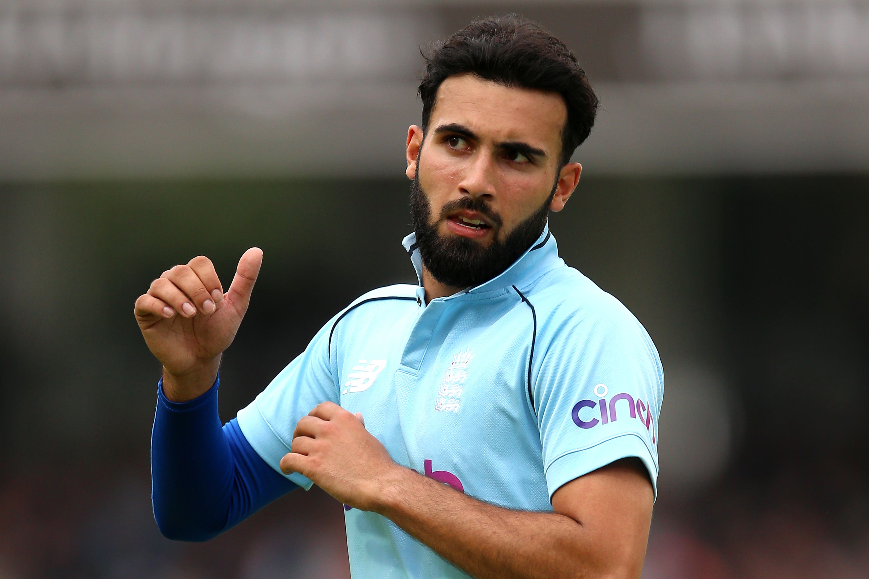 Saqib Mahmood made his comeback after 10 months out (Nigel French/PA)