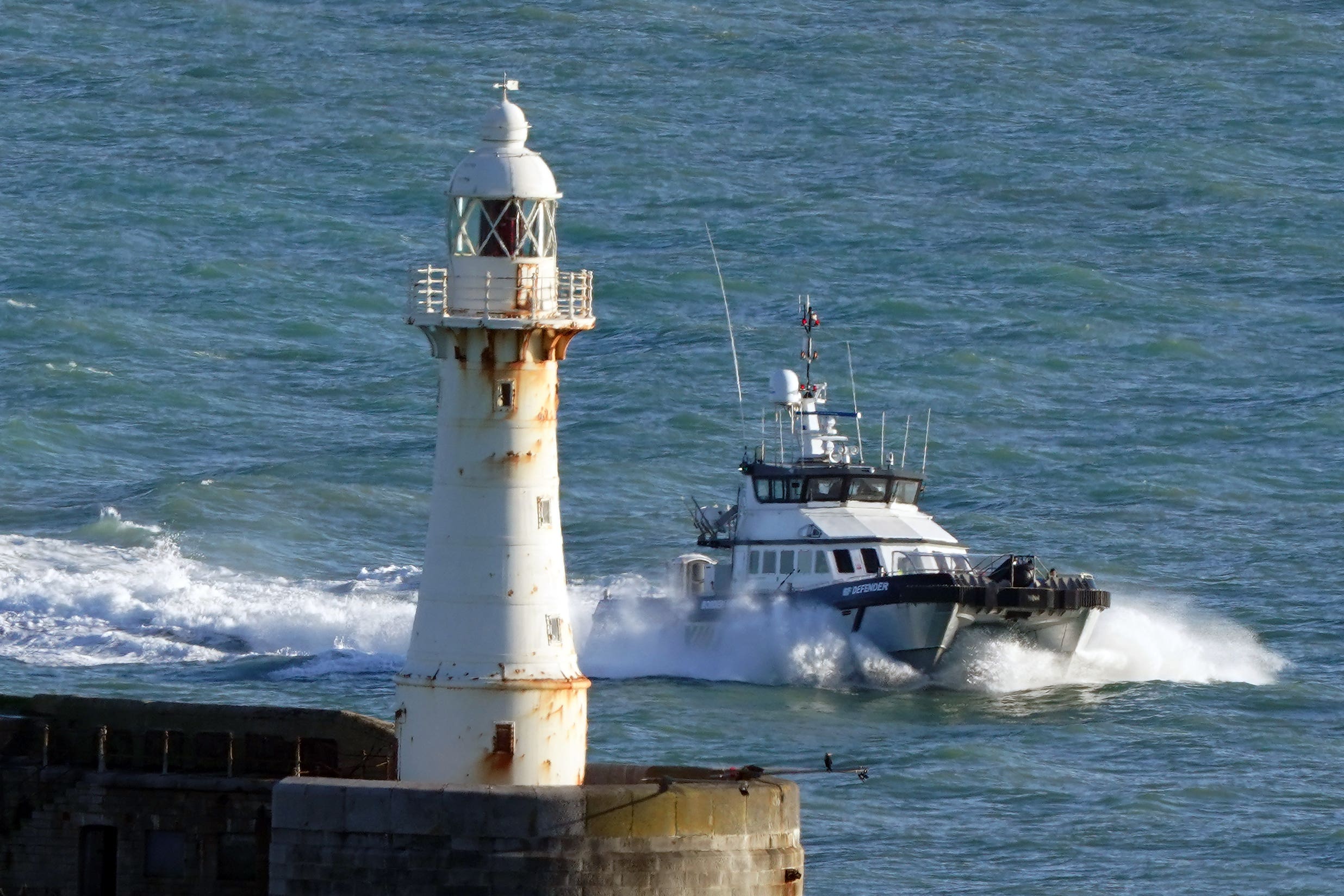 More than 2,500 migrants have crossed the Channel to the UK so far this year (Gareth Fuller/PA)