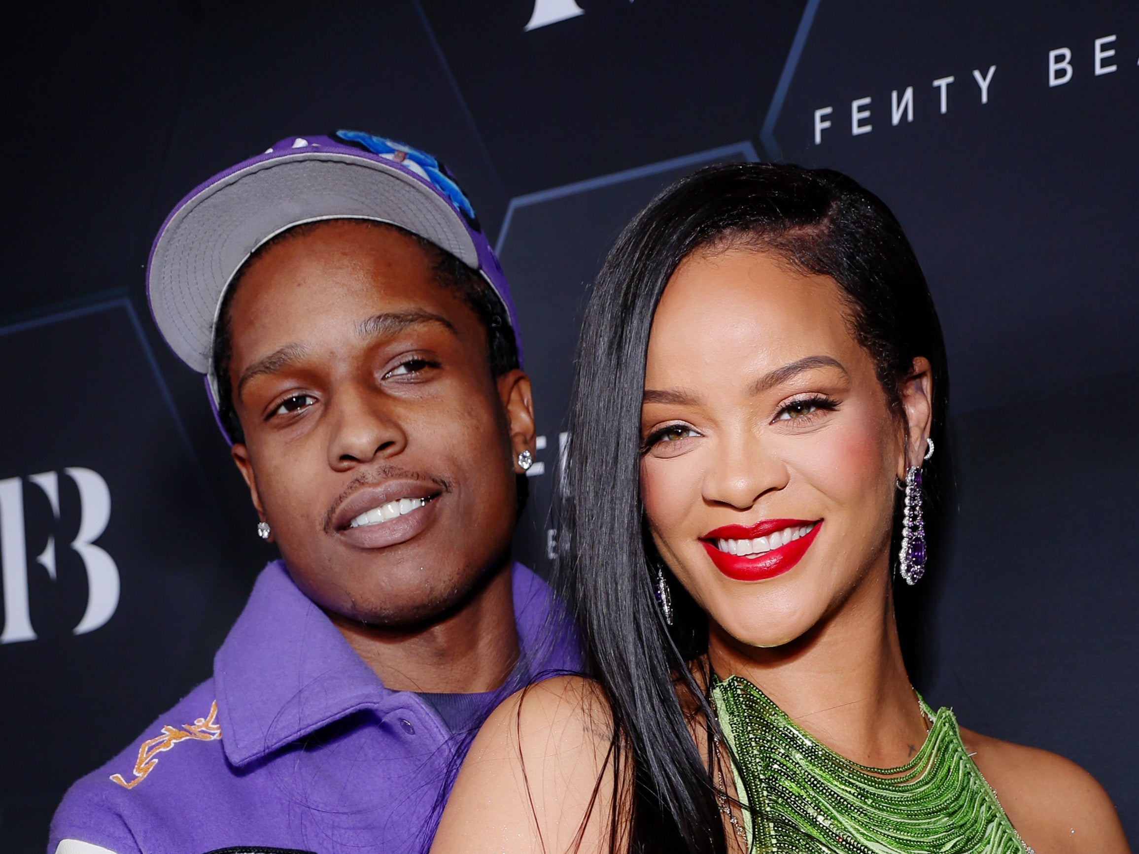 A$AP Rocky and Rihanna