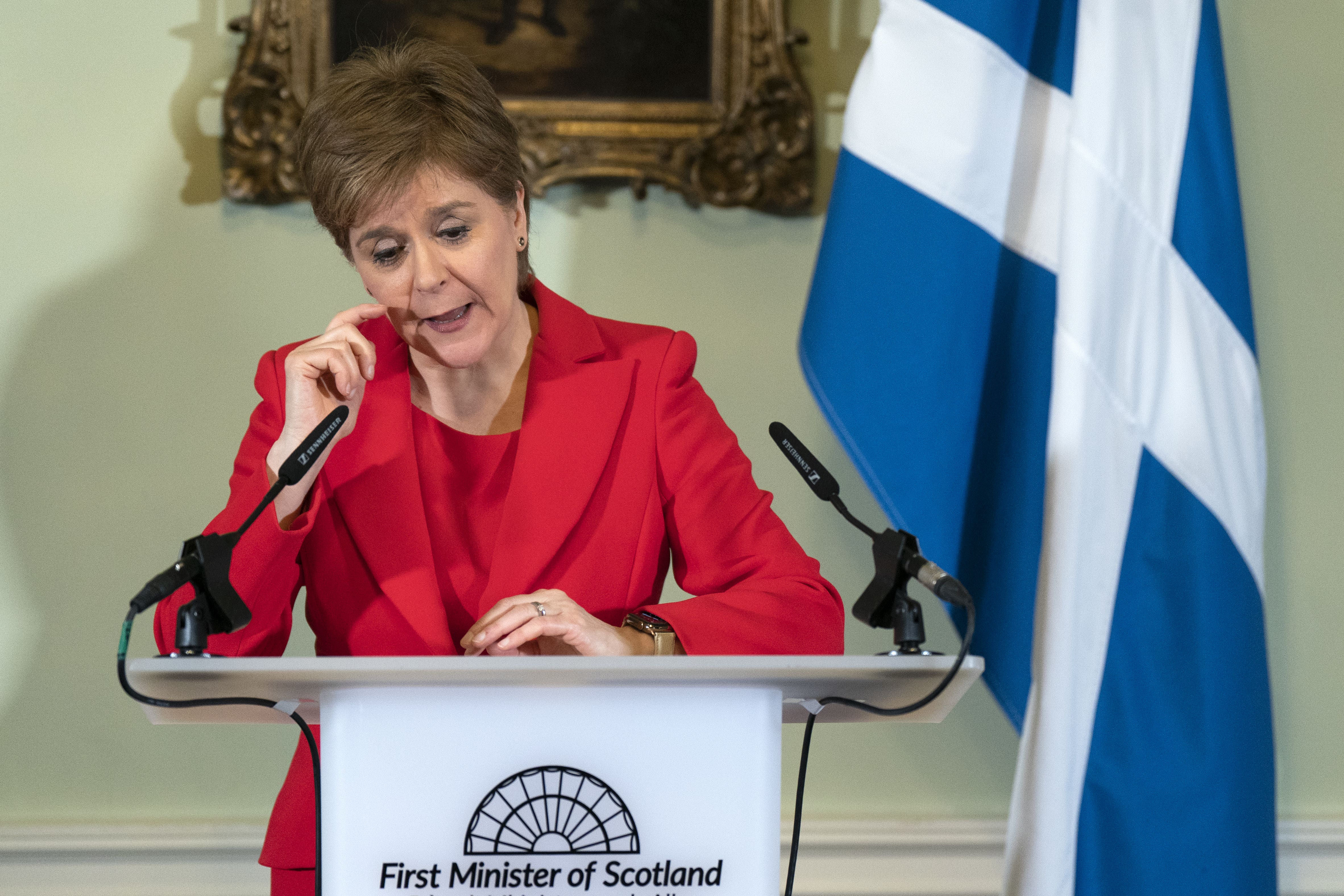 Nicola Sturgeon resigns at press conference