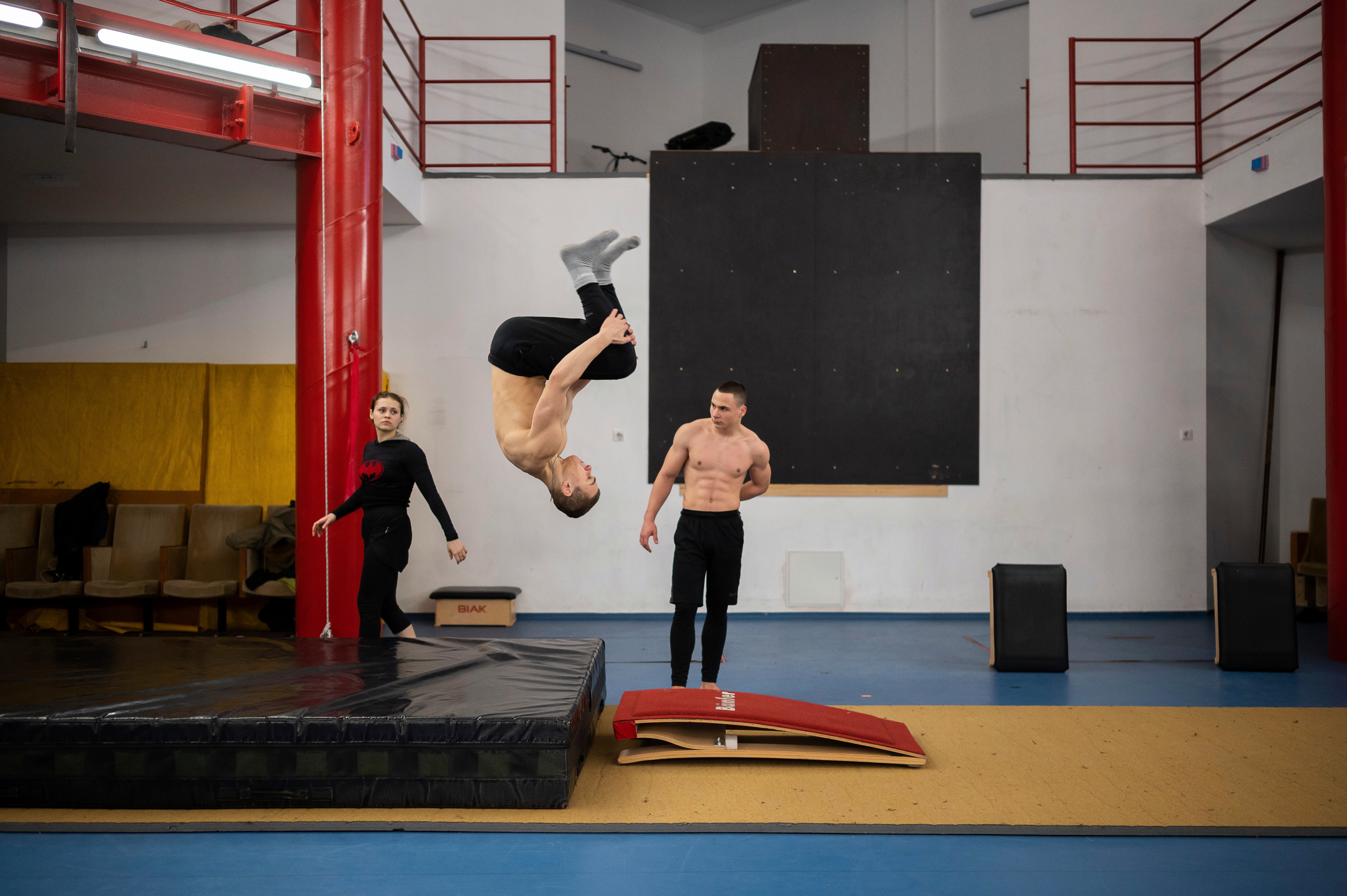 Hungary Ukraine War Circus Refugees