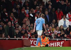 FA launch investigation after Arsenal fans throw objects at Kevin De Bruyne