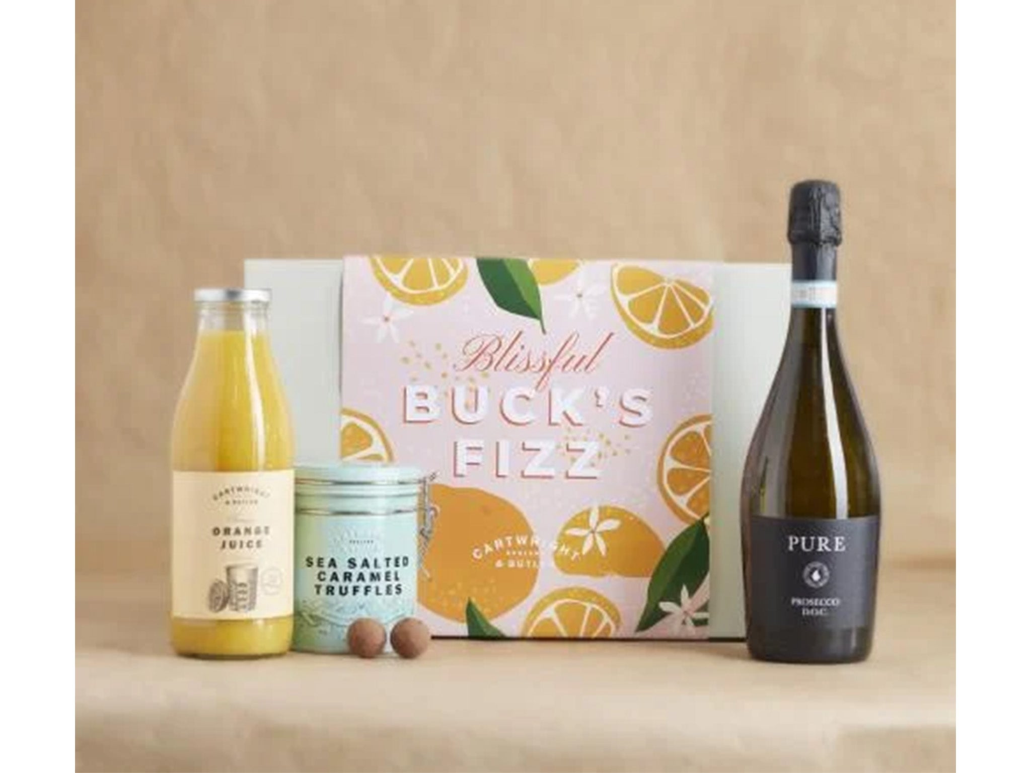 Cartwright & Butler blissful buck’s fizz hamper