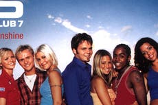 S Club 7 recreate 2001 album cover after announcing reunion tour
