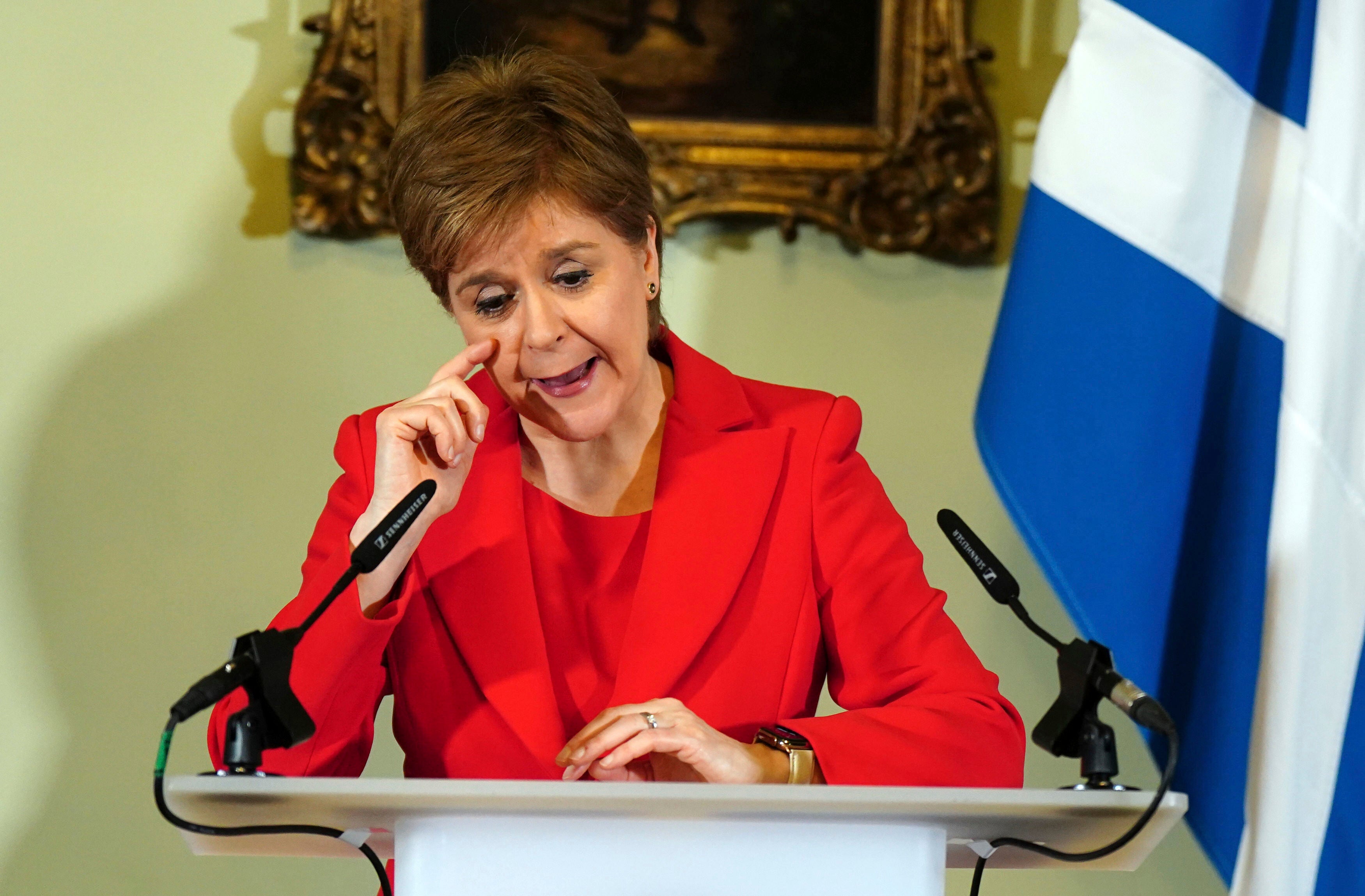 Nicola Sturgeon resigned in February