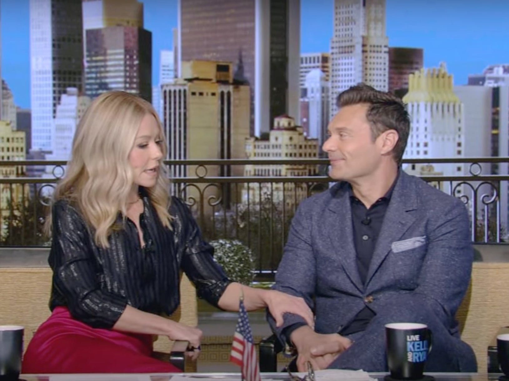 Kelly Ripa and Ryan Seacrest