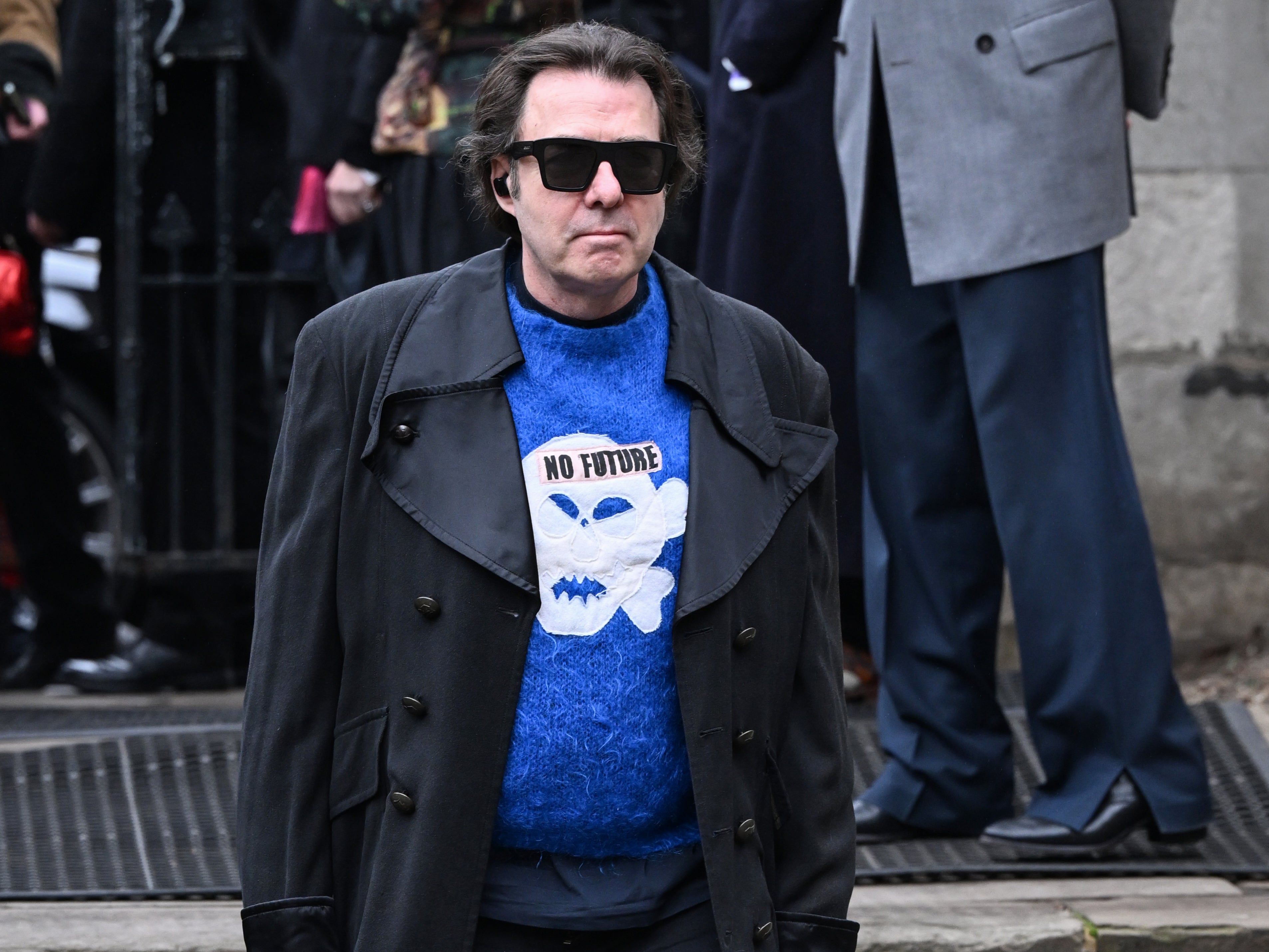 Jonathan Ross attends a memorial service to honour and celebrate the life of Dame Vivienne Westwood at Southwark Cathedral