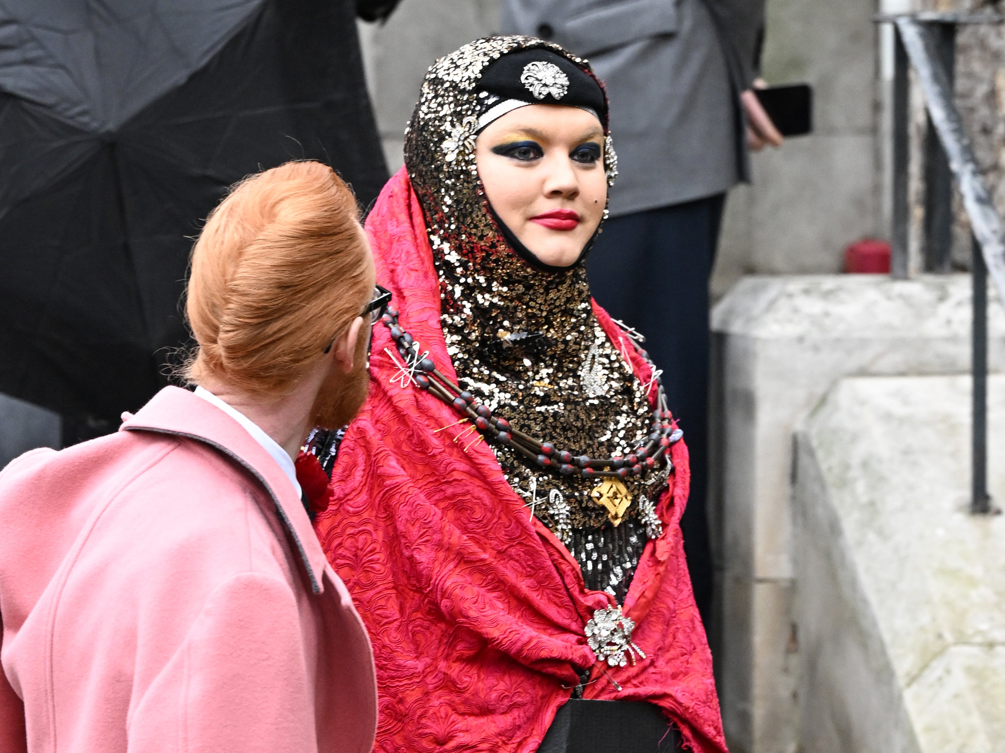 Daniel Lismore attends a memorial service to honour and celebrate the life of Dame Vivienne Westwood at Southwark Cathedral