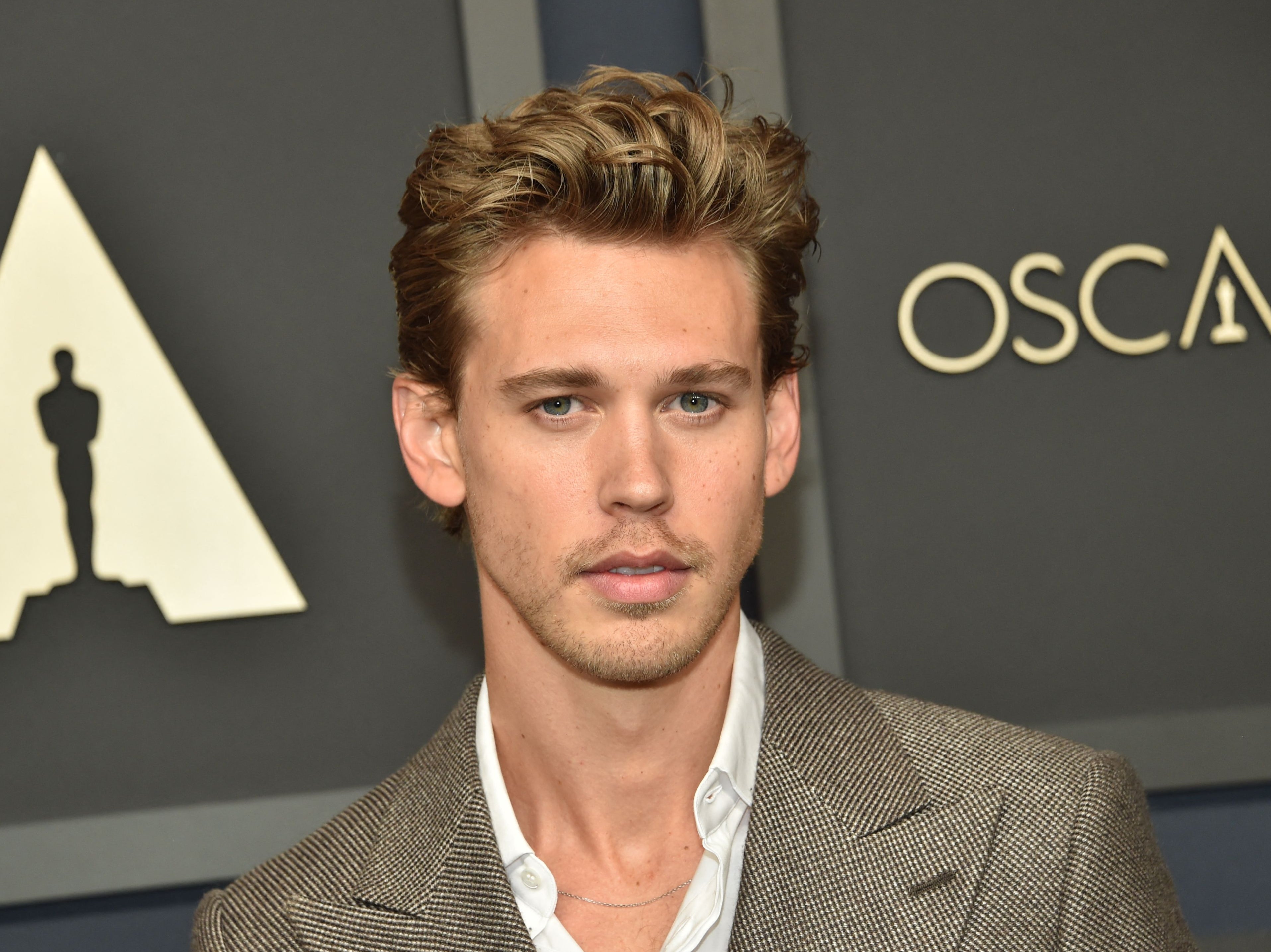 Austin Butler pictured at the Oscar Nominees Luncheon on 13 February 2023