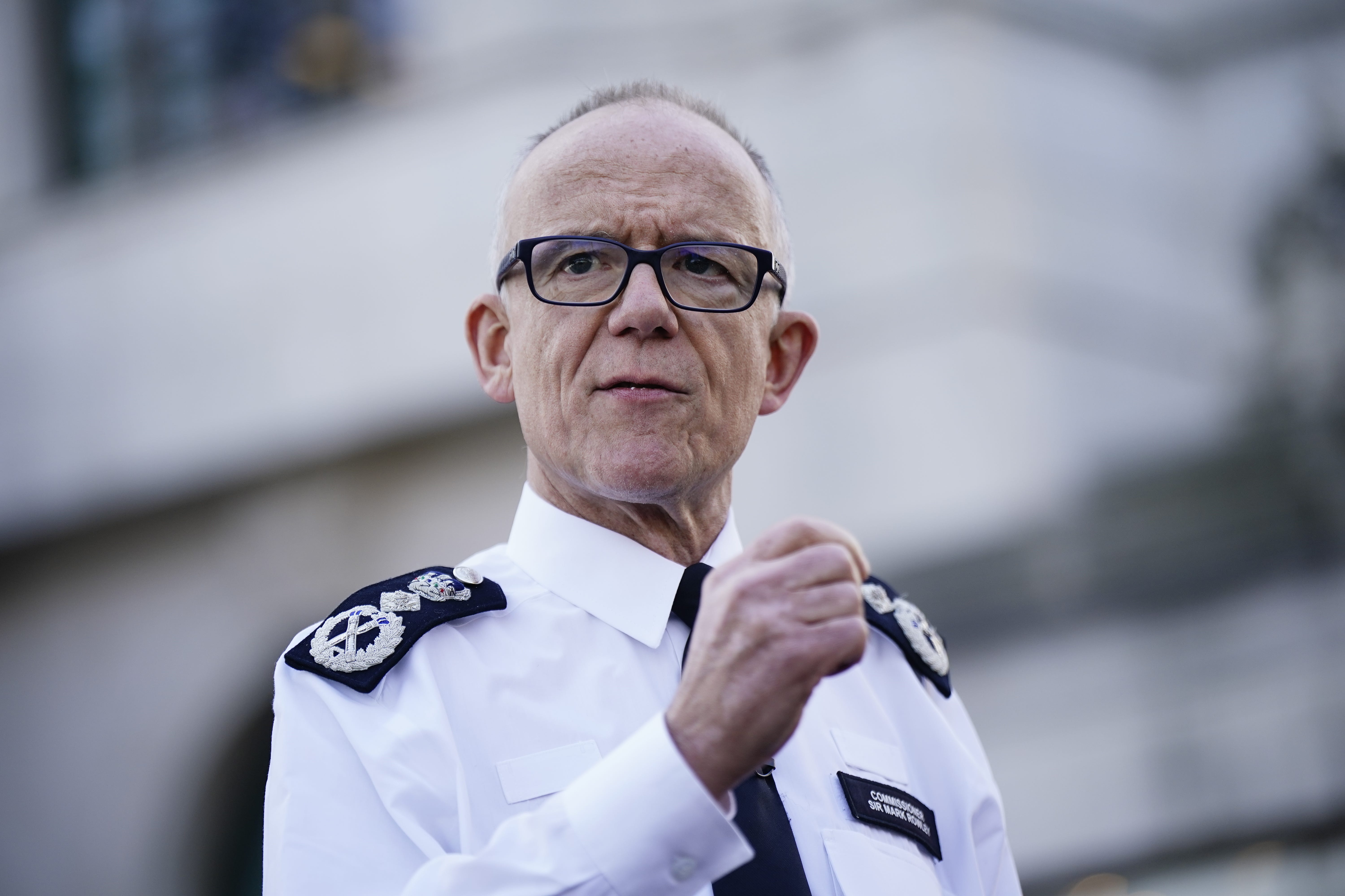 Metropolitan Police Commissioner Sir Mark Rowley (Aaron Chown/PA)