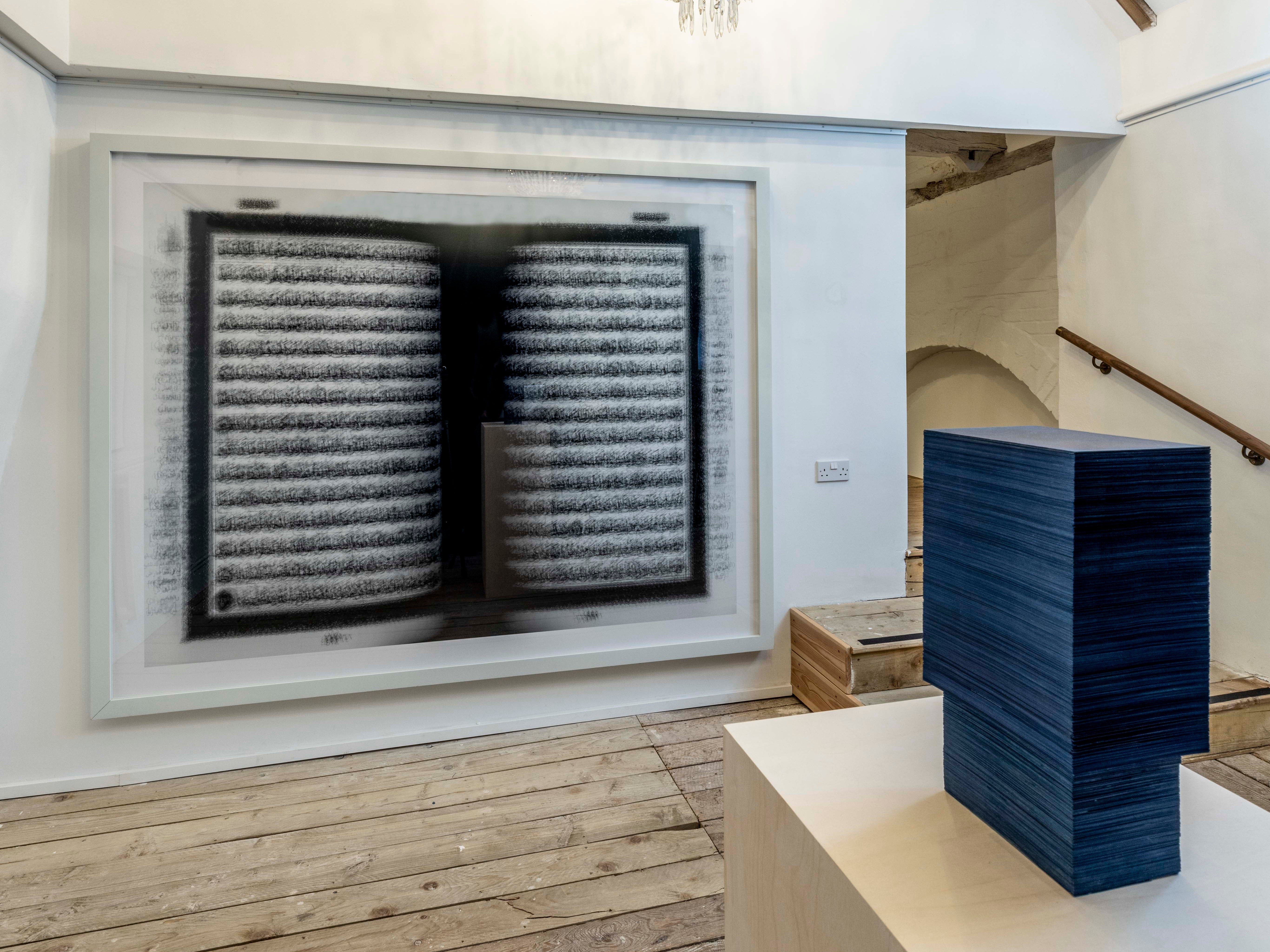 Idris Khan’s artwork at Newlands House