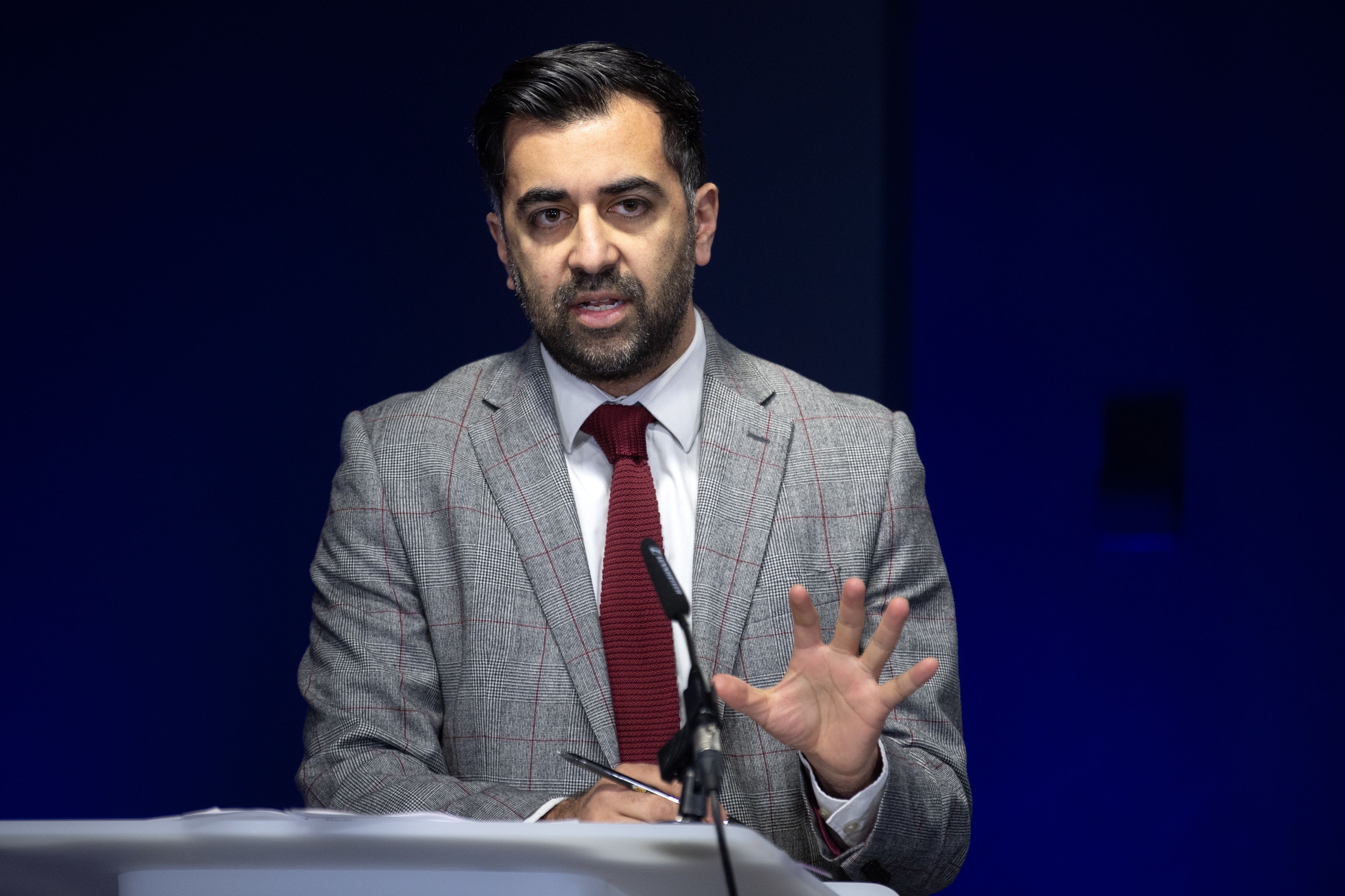 Health Secretary Humza Yousaf has said he is giving consideration to a bid for the SNP leadership (PA)