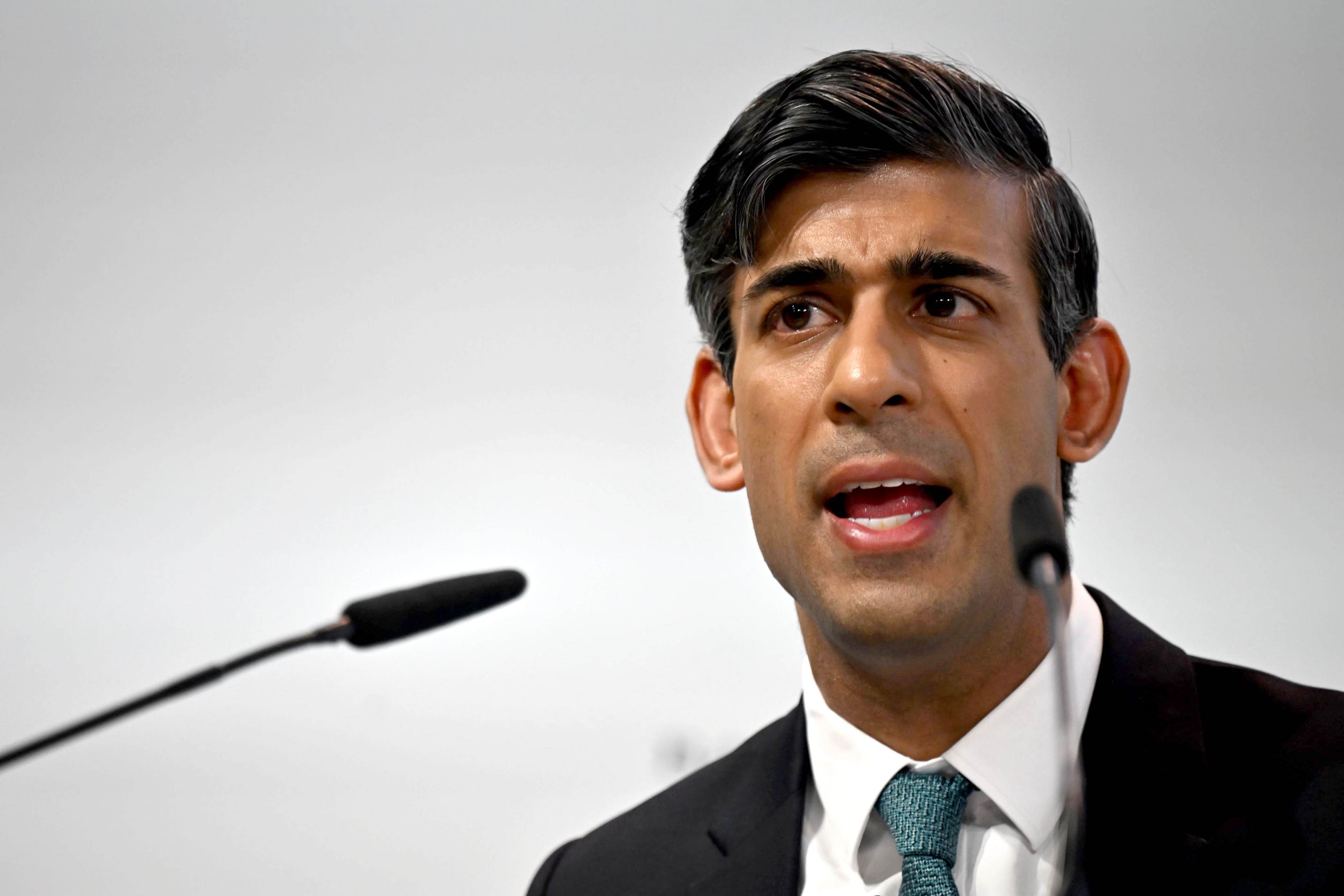 Prime Minister Rishi Sunak addresses the Munich Security Conference (Ben Stansall/PA)