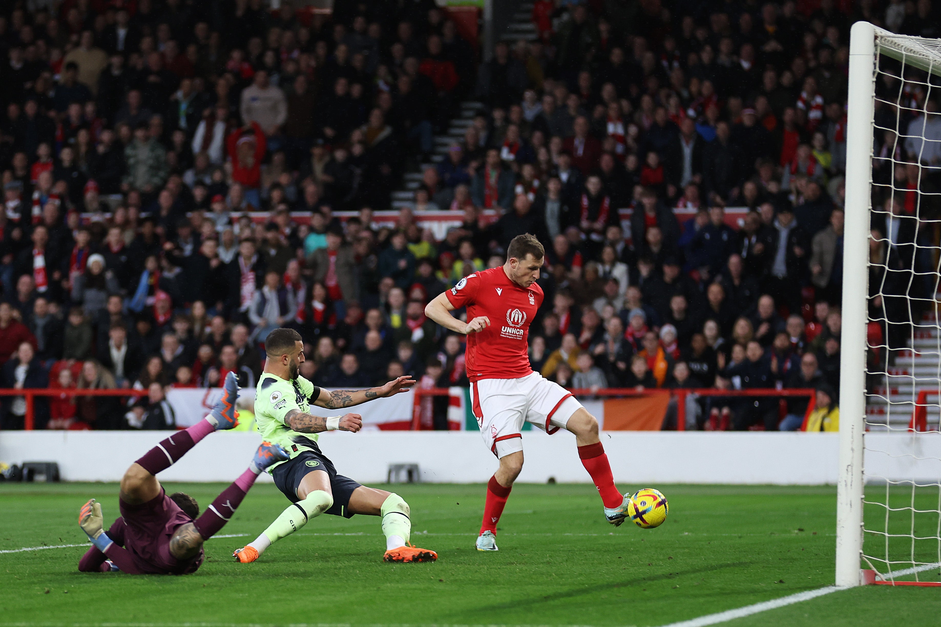 Chris Wood taps home to earn Forest’s equaliser